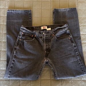 Levi's black Straight Jeans